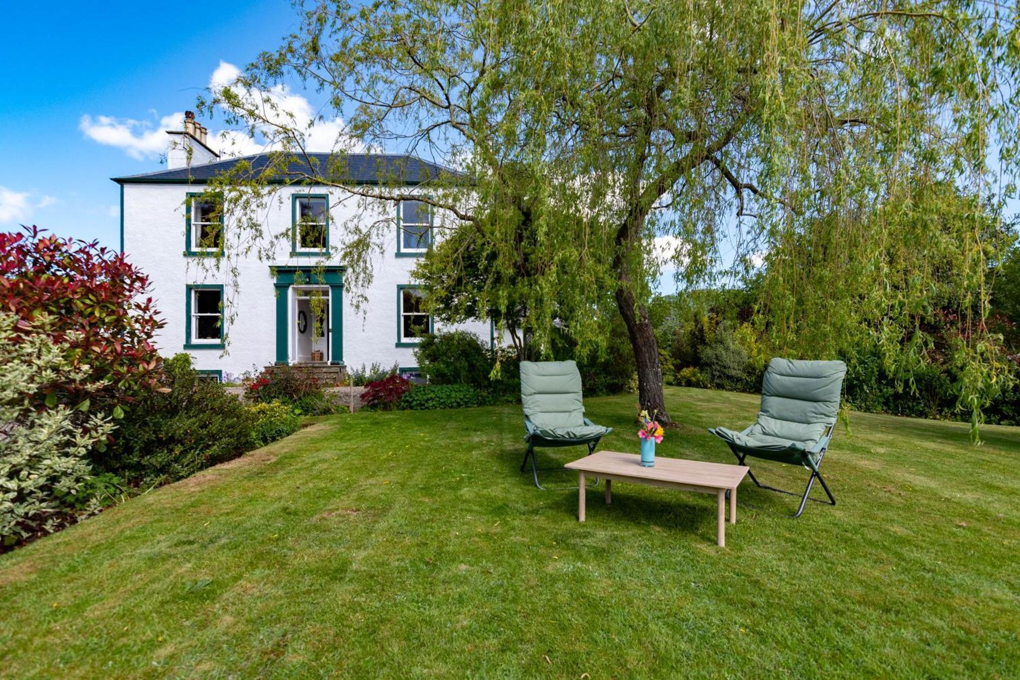 Rosebank House - 12 Guests, 6 Ensuite Bedrooms, Ev Point, Games Rooms, Wood Burner, Pet Friendly! Blairgowrie and Rattray Eksteriør billede
